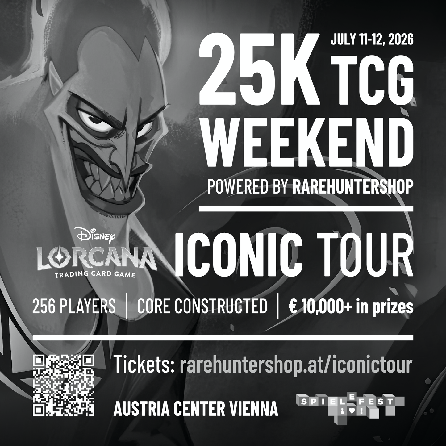 25K TCG Weekend - Disney Lorcana Iconic Tour (Main Event Ticket)