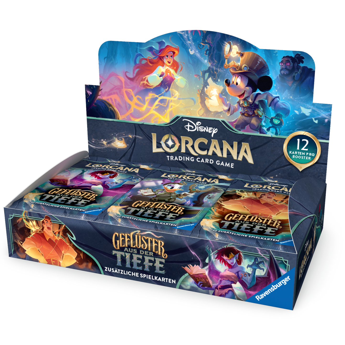 Disney Lorcana - Geflüster aus der Tiefe: Display (24 Booster) - DE
