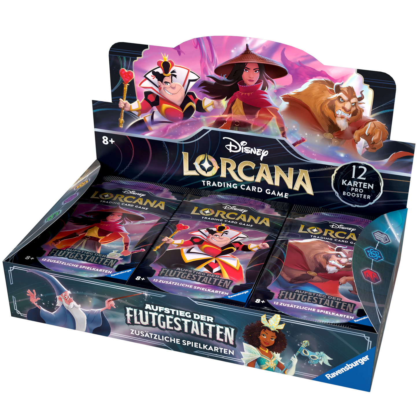 Disney Lorcana - Aufstieg der Flutgestalten: Display (24 Booster) - DE