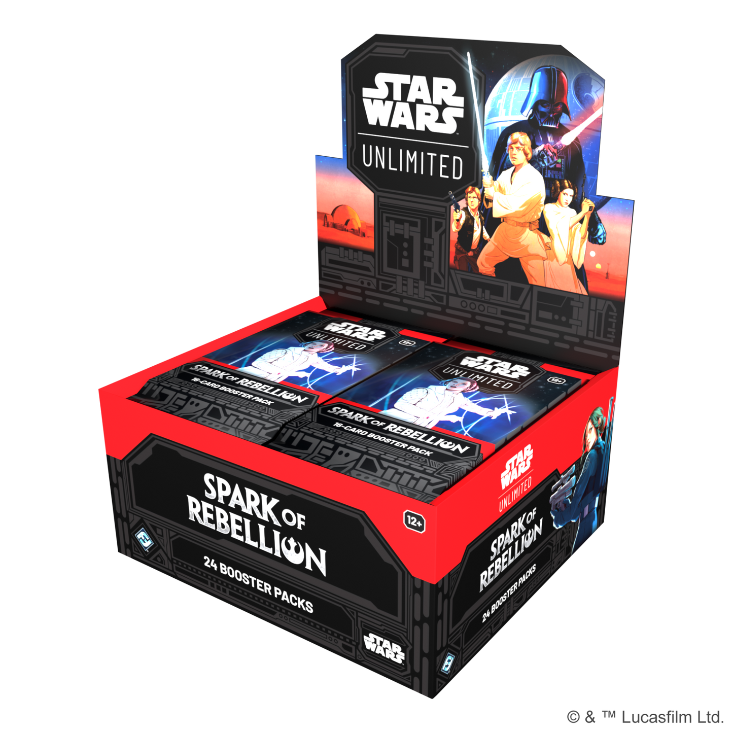Star Wars Unlimited: Spark of Rebellion: Display (24 Booster) - EN