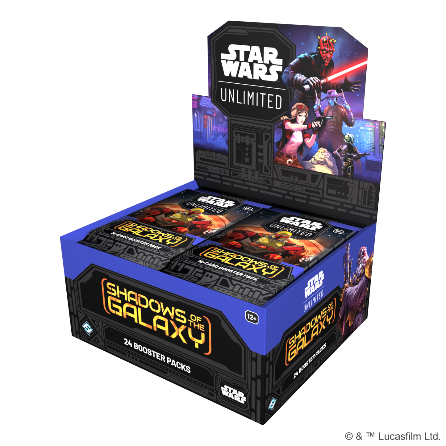 Star Wars Unlimited: Shadows of the Galaxy: Display (24 Booster) - EN
