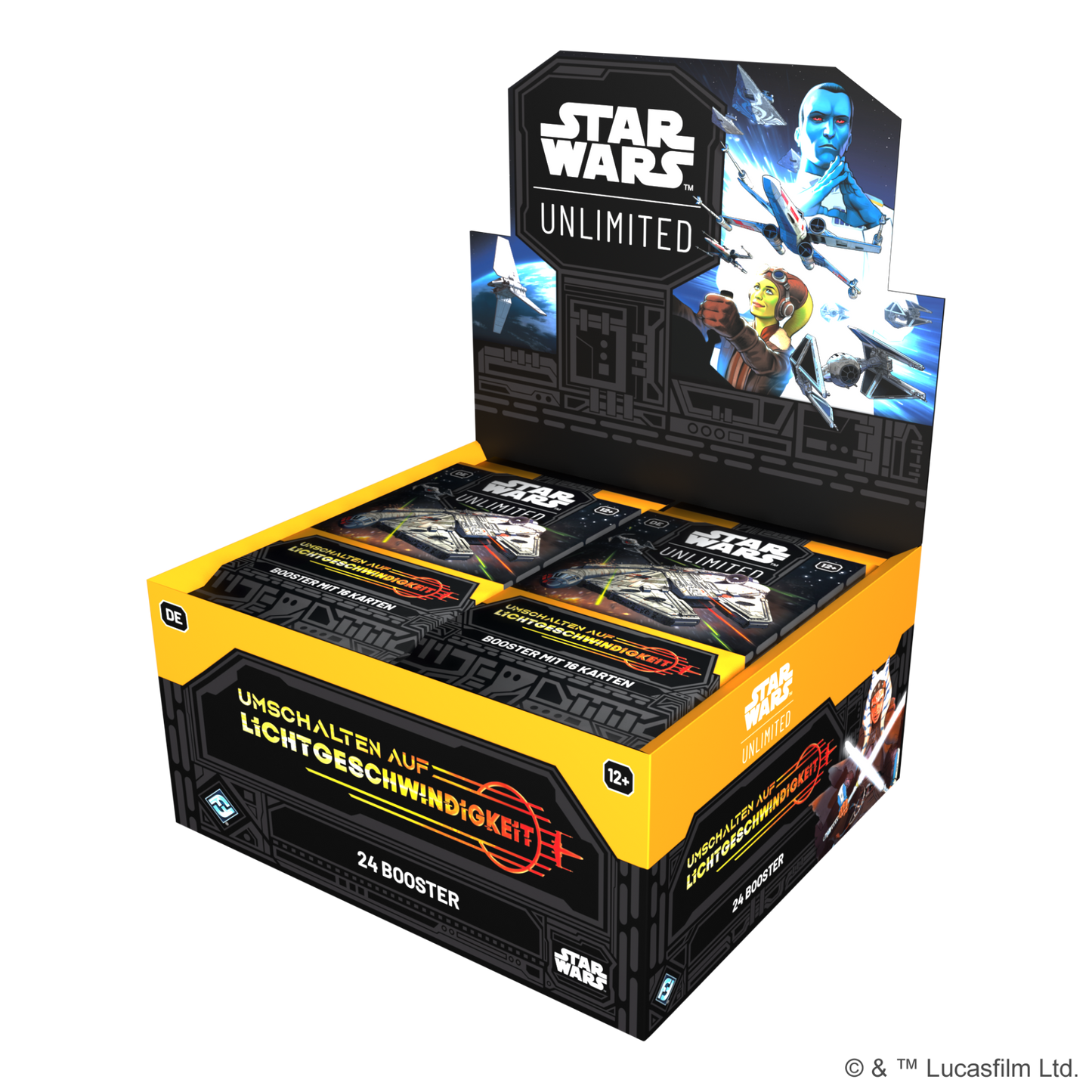 Star Wars Unlimited: Umschalten auf Lichtgeschwindigkeit: Display (24 Booster) - DE