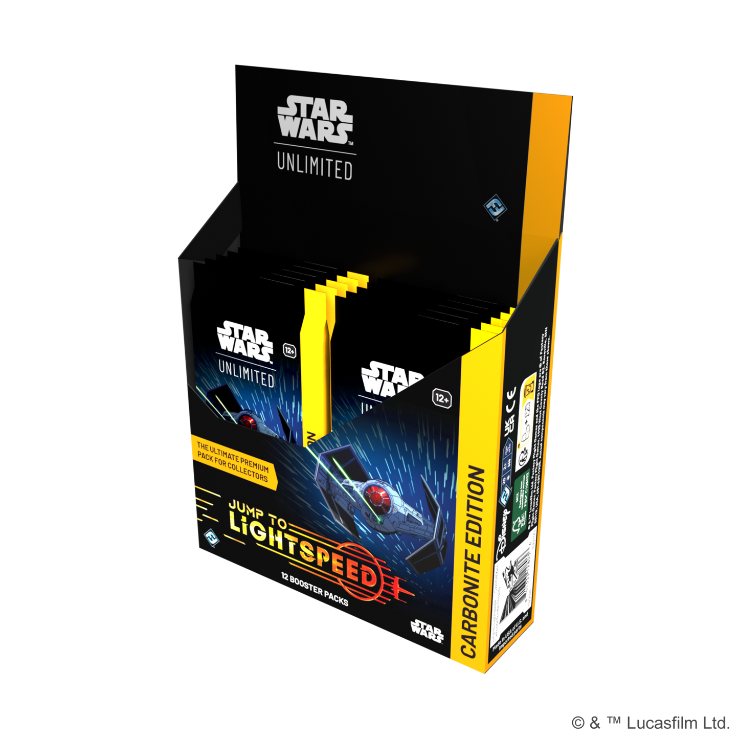 Star Wars Unlimited: Jump to Lightspeed: Carbonite Edition Display (12 Booster) - EN