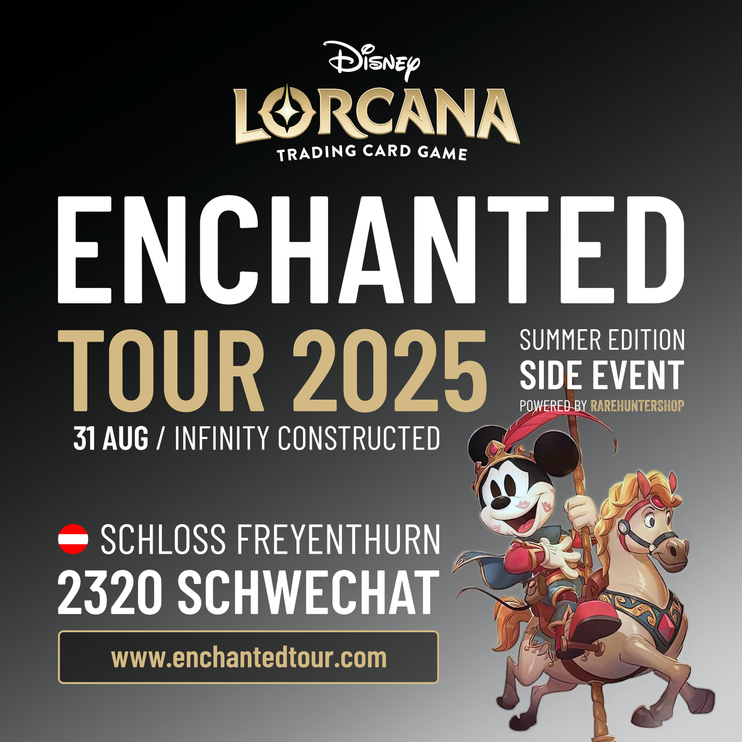 ENCHANTED TOUR 2025 - Summer Edition - Side Event - Infinity Constructed (Ticket)