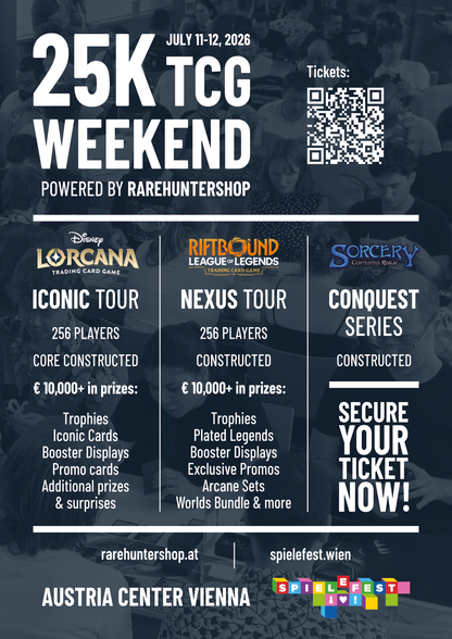 25K TCG Weekend - Disney Lorcana Iconic Tour (Ticket)