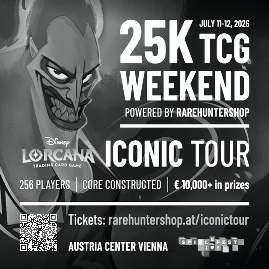 25K TCG Weekend - Disney Lorcana Iconic Tour (Main Event Ticket)