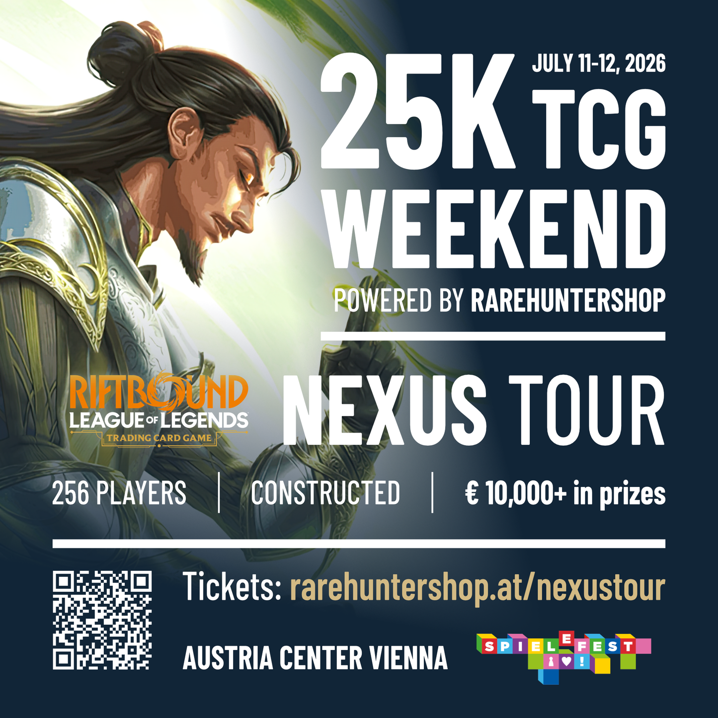 25K TCG Weekend - Riftbound Nexus Tour (Main Event & Convention Ticket)
