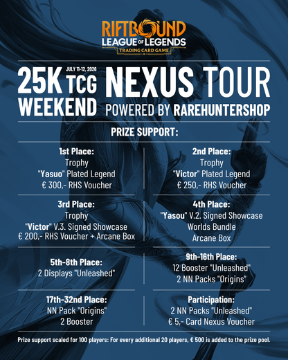 25K TCG Weekend - Riftbound Nexus Tour (Main Event & Convention Ticket)