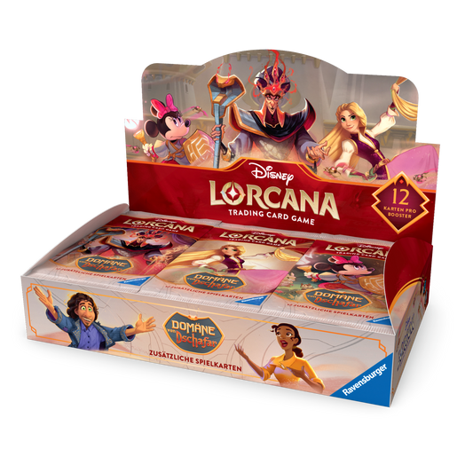Disney Lorcana - Domäne von Dschafar: Display (24 Booster) - DE